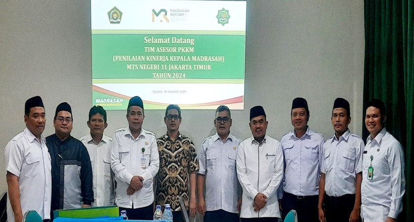 MTSN 31 Jakarta Timur Gelar Penilaian Kinerja Kepala Madrasah untuk Tingkatkan Mutu Pendidikan