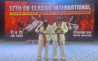 Siswa MTs Negeri 31 Jakarta Timur Harumkan Nama Bangsa di Kejuaraan Taekwondo Internasional di Malaysia
